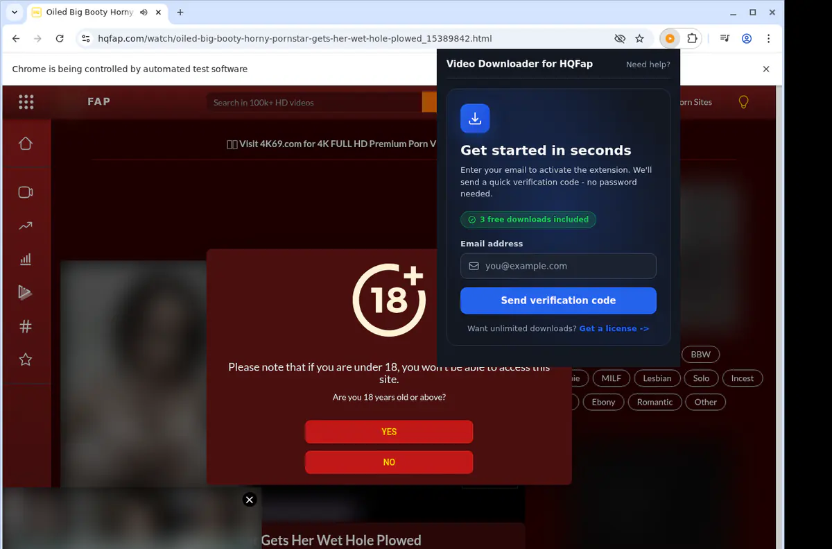 Hqfap Video Downloader screenshot 5